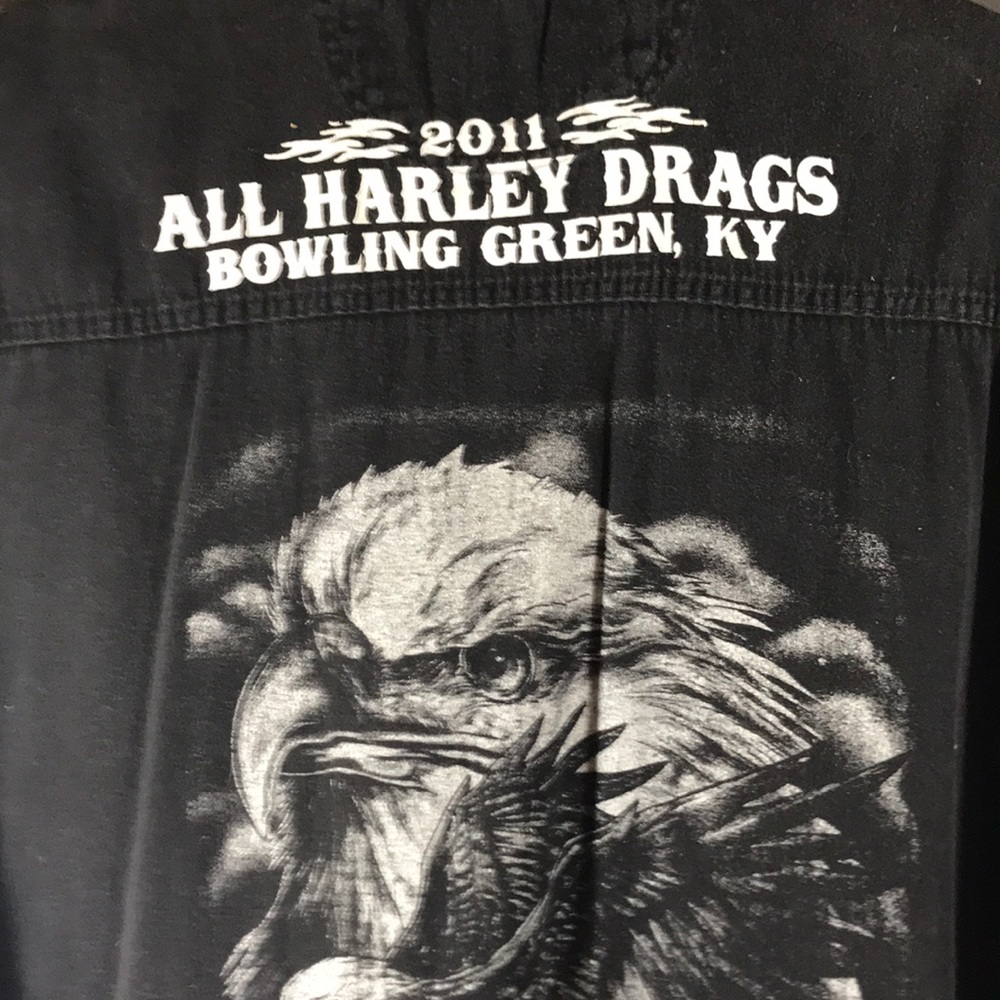 Harley-Davidson button down shirt,  size (3X)